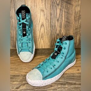 Converse All Star Crater High Summer Daze Sneakers Teal 170826C Men Size 8 Wm 10